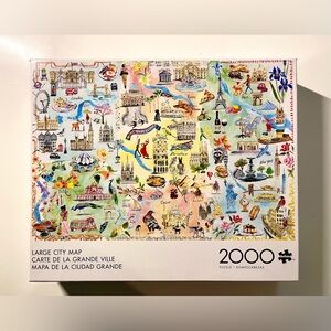 Buffalo Games - 2000 Piece Puzzle - Large City Map